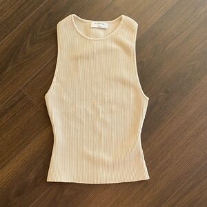 Babaton Sculpt Knit racer tank
